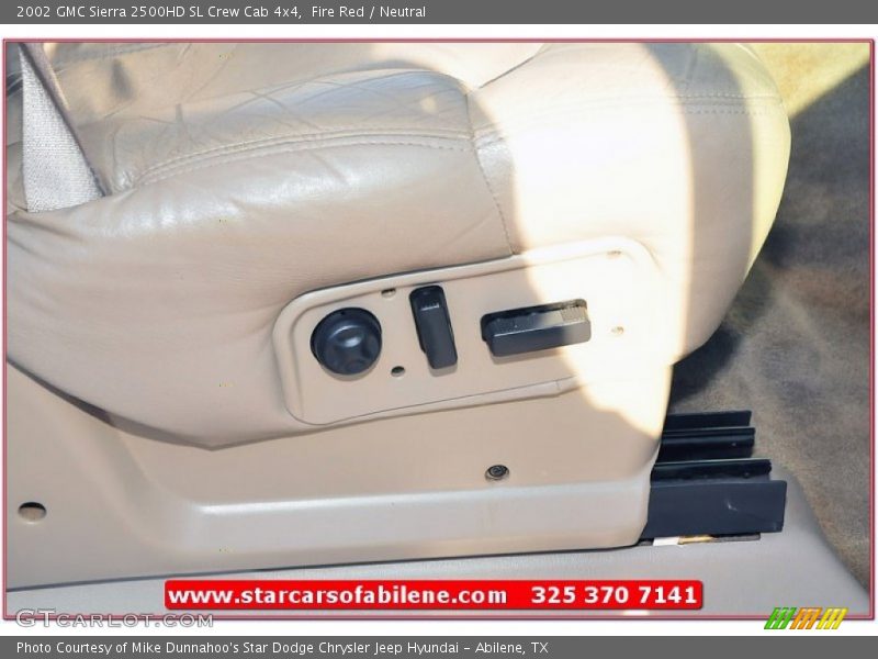 Fire Red / Neutral 2002 GMC Sierra 2500HD SL Crew Cab 4x4