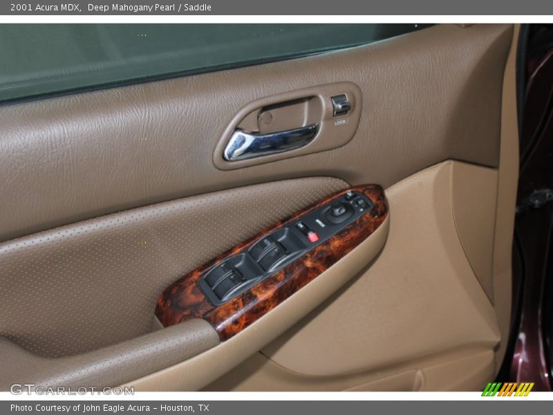 Deep Mahogany Pearl / Saddle 2001 Acura MDX