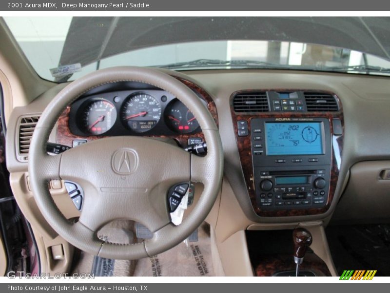 Deep Mahogany Pearl / Saddle 2001 Acura MDX