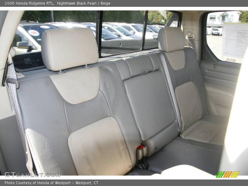 Nighthawk Black Pearl / Beige 2006 Honda Ridgeline RTL