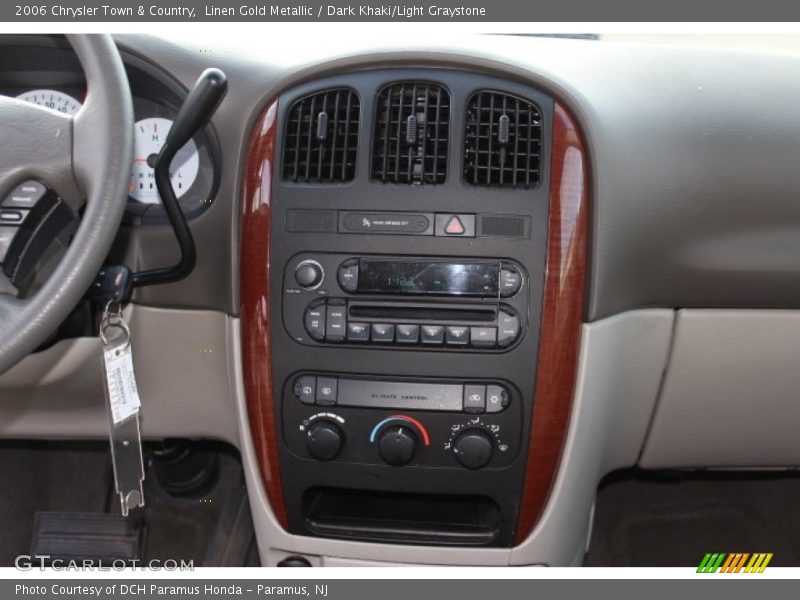 Linen Gold Metallic / Dark Khaki/Light Graystone 2006 Chrysler Town & Country