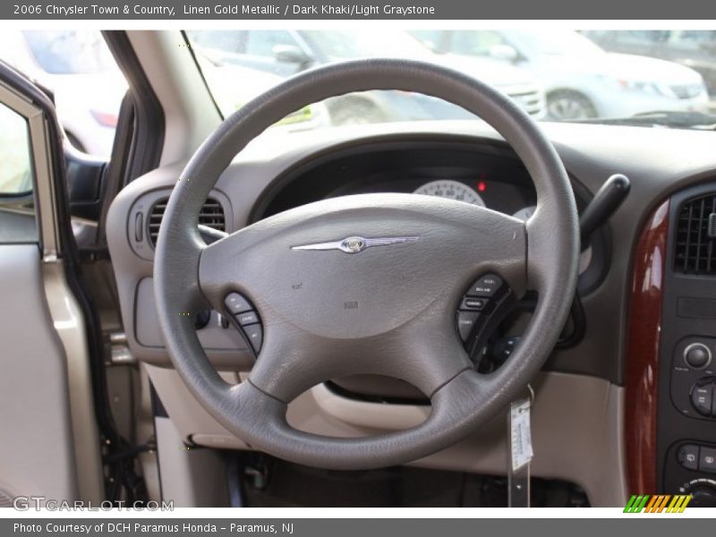 Linen Gold Metallic / Dark Khaki/Light Graystone 2006 Chrysler Town & Country