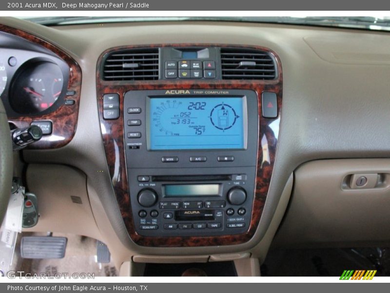 Deep Mahogany Pearl / Saddle 2001 Acura MDX
