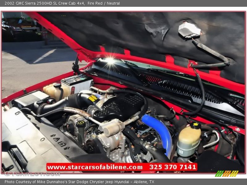 Fire Red / Neutral 2002 GMC Sierra 2500HD SL Crew Cab 4x4