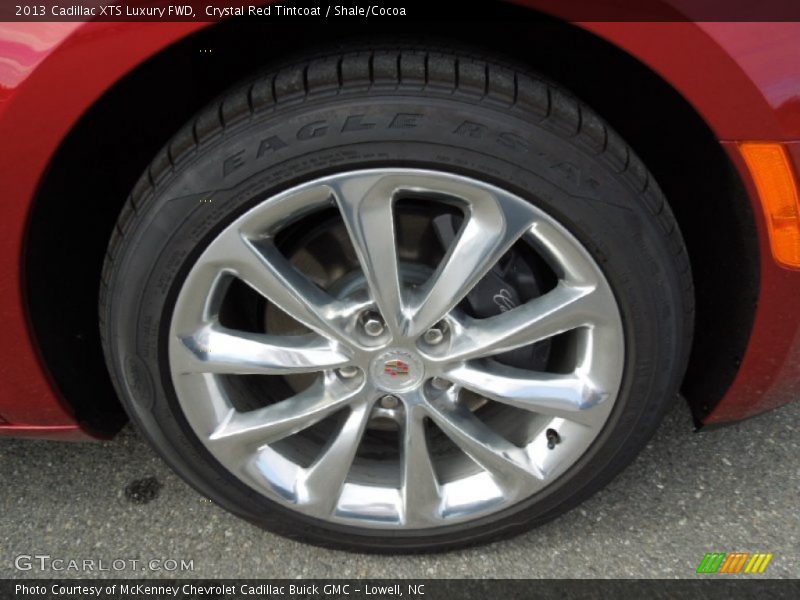 Crystal Red Tintcoat / Shale/Cocoa 2013 Cadillac XTS Luxury FWD
