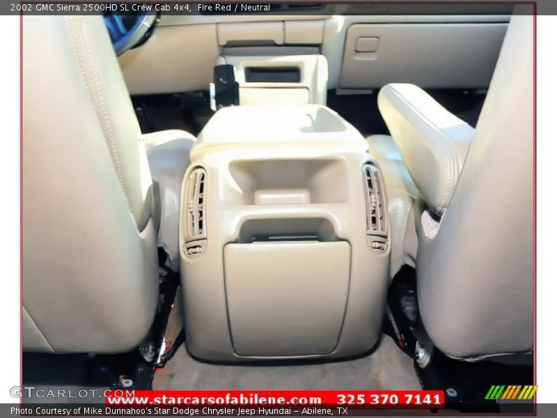 Fire Red / Neutral 2002 GMC Sierra 2500HD SL Crew Cab 4x4
