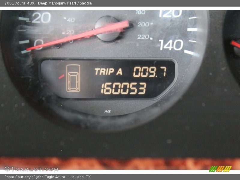 Deep Mahogany Pearl / Saddle 2001 Acura MDX