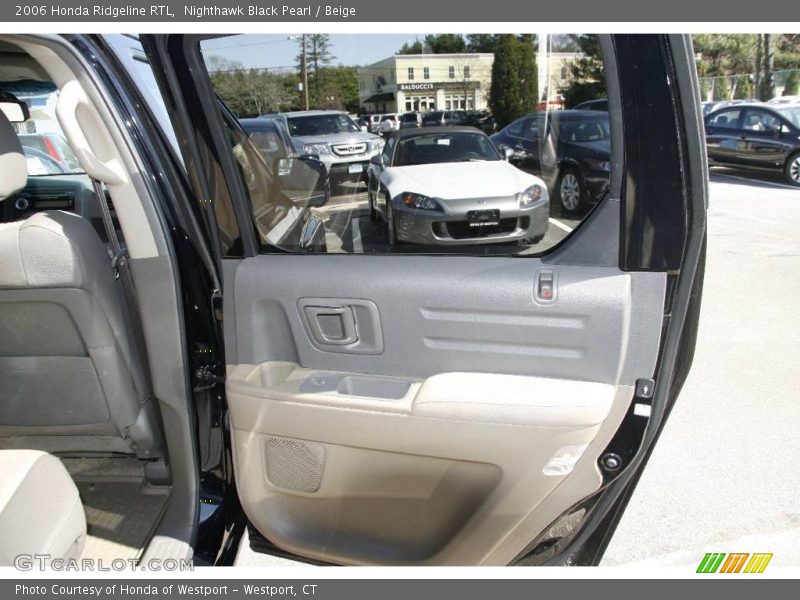 Nighthawk Black Pearl / Beige 2006 Honda Ridgeline RTL