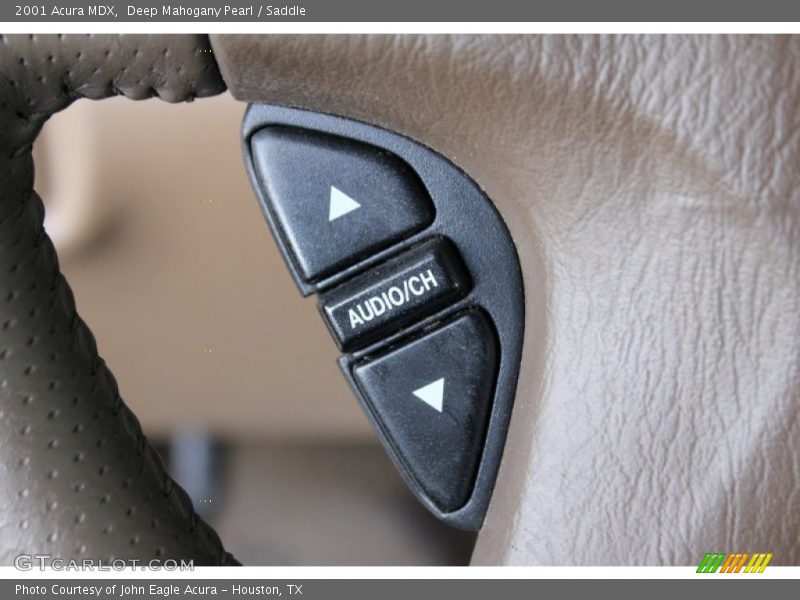 Deep Mahogany Pearl / Saddle 2001 Acura MDX