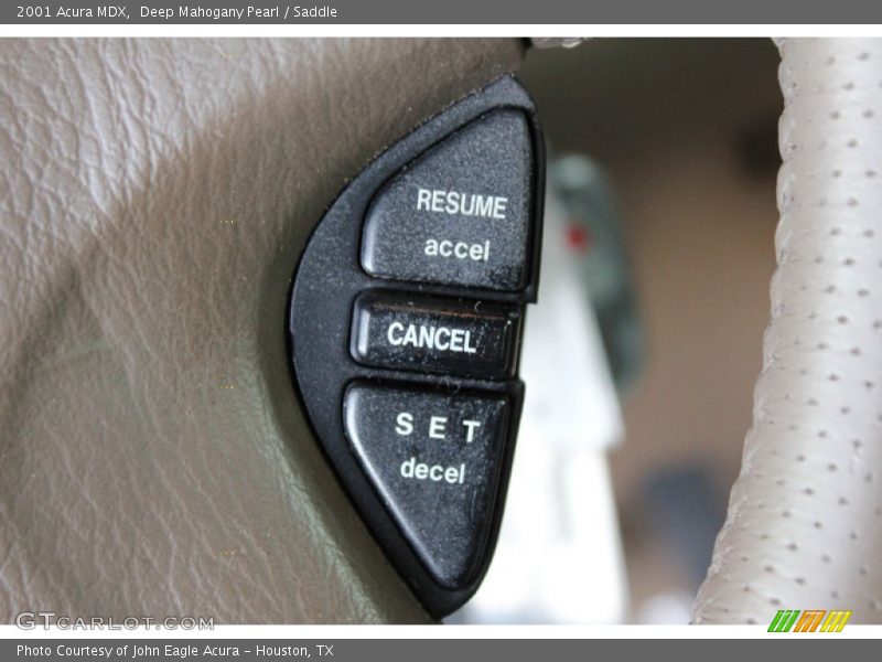 Deep Mahogany Pearl / Saddle 2001 Acura MDX