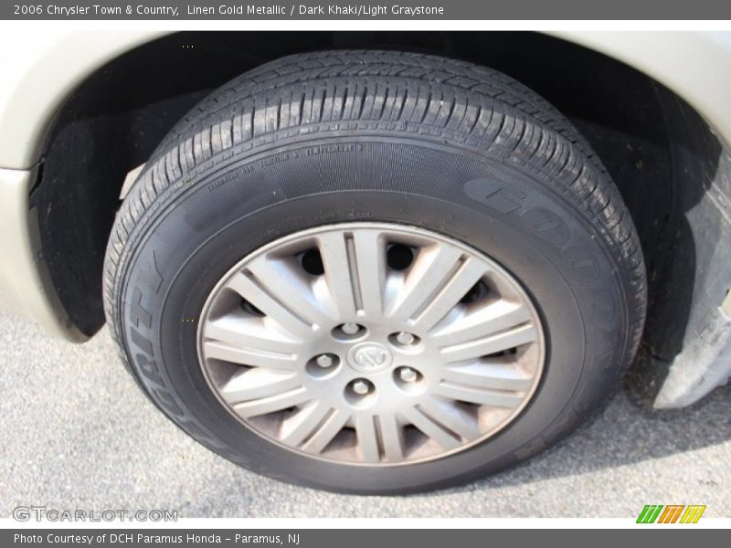 Linen Gold Metallic / Dark Khaki/Light Graystone 2006 Chrysler Town & Country
