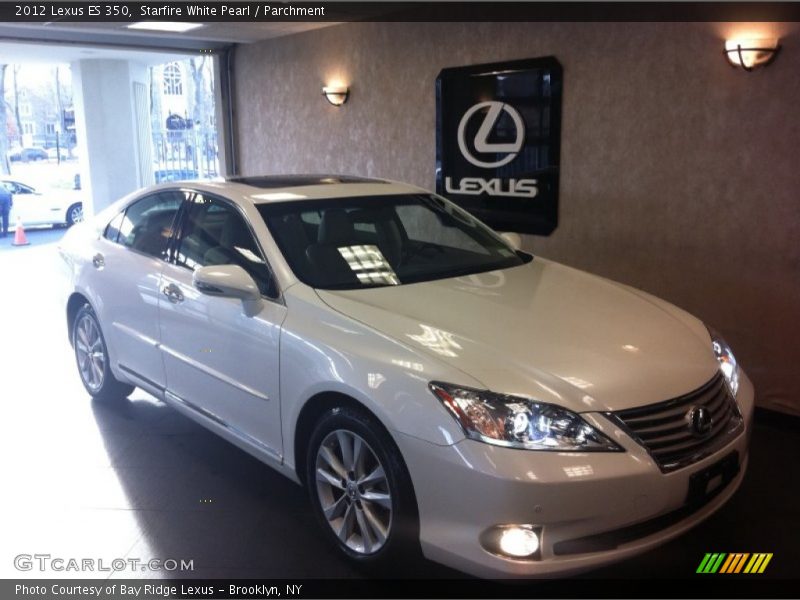 Starfire White Pearl / Parchment 2012 Lexus ES 350