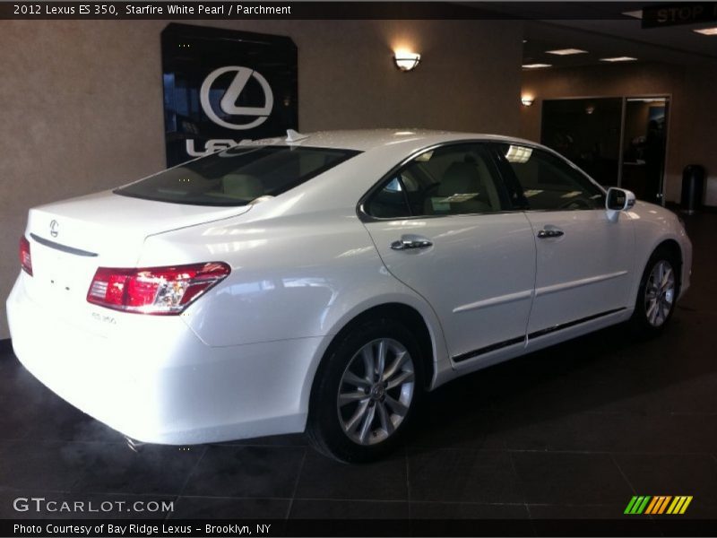 Starfire White Pearl / Parchment 2012 Lexus ES 350