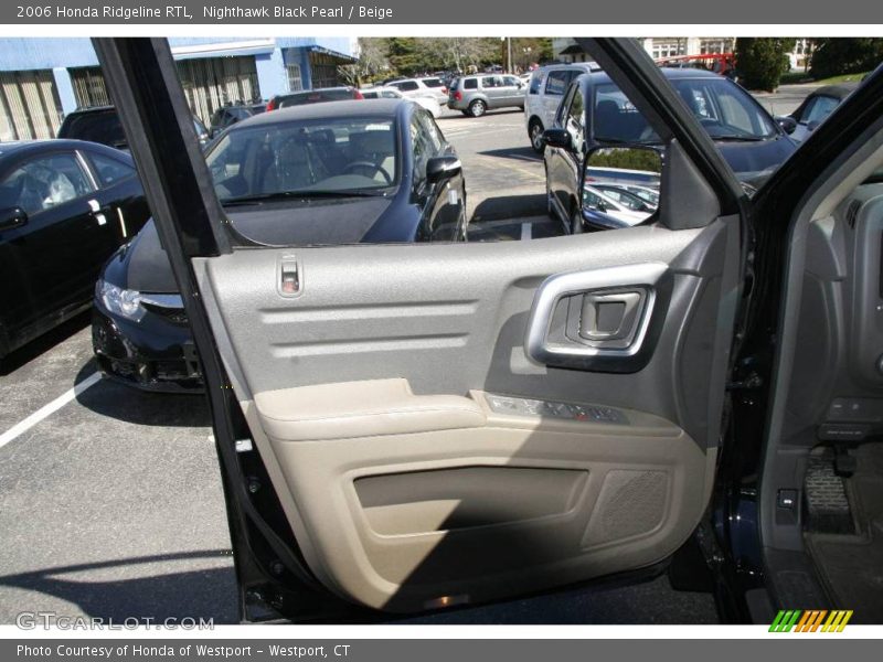 Nighthawk Black Pearl / Beige 2006 Honda Ridgeline RTL