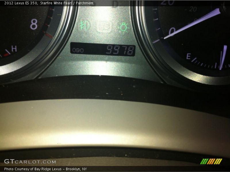 Starfire White Pearl / Parchment 2012 Lexus ES 350