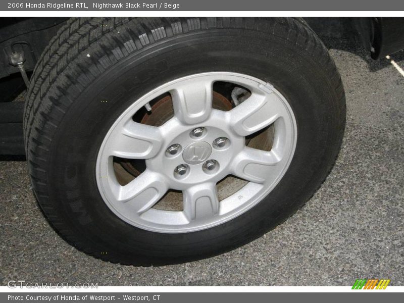 Nighthawk Black Pearl / Beige 2006 Honda Ridgeline RTL