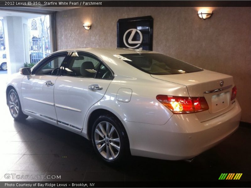 Starfire White Pearl / Parchment 2012 Lexus ES 350