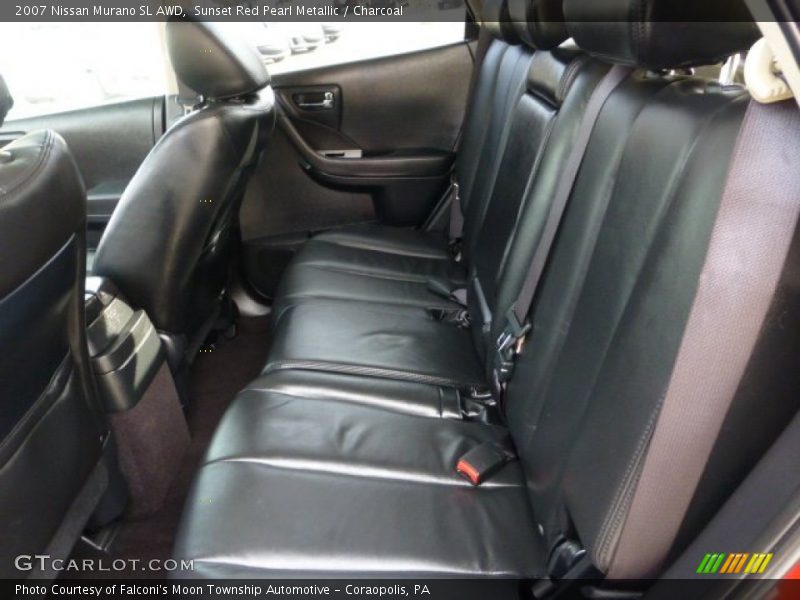 Sunset Red Pearl Metallic / Charcoal 2007 Nissan Murano SL AWD