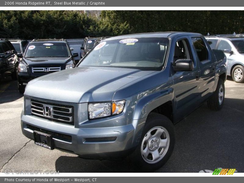 Steel Blue Metallic / Graphite 2006 Honda Ridgeline RT