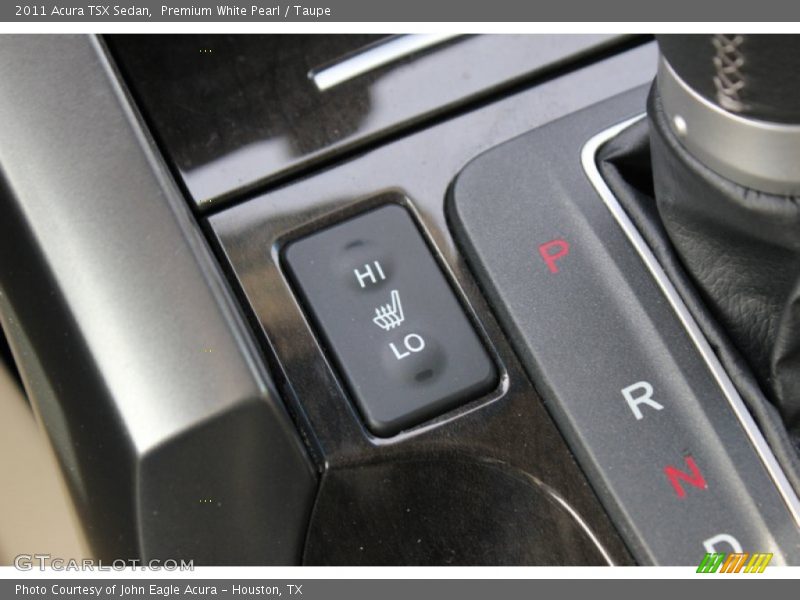 Premium White Pearl / Taupe 2011 Acura TSX Sedan