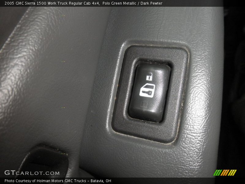 Polo Green Metallic / Dark Pewter 2005 GMC Sierra 1500 Work Truck Regular Cab 4x4