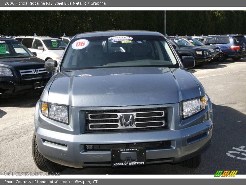 Steel Blue Metallic / Graphite 2006 Honda Ridgeline RT
