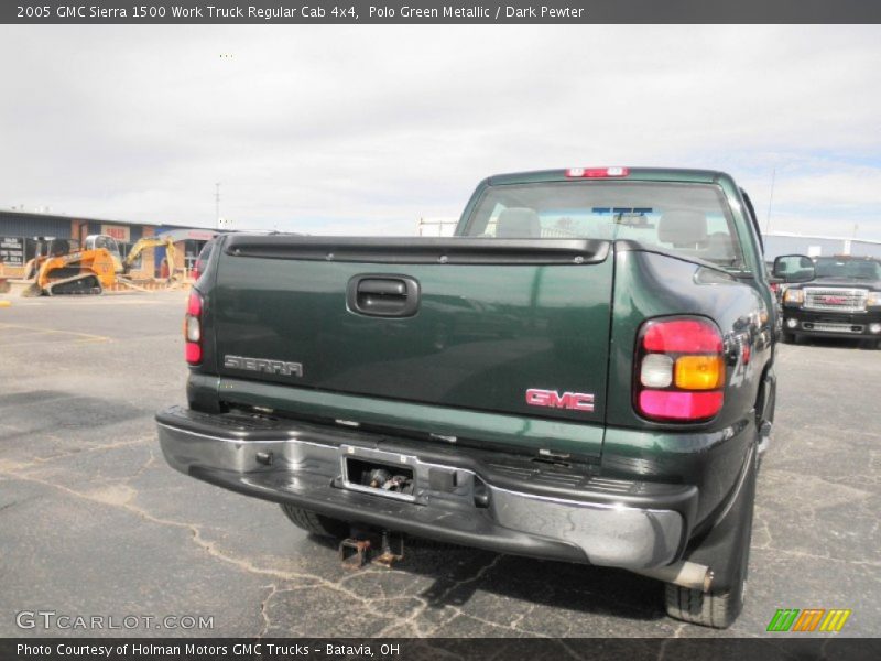 Polo Green Metallic / Dark Pewter 2005 GMC Sierra 1500 Work Truck Regular Cab 4x4