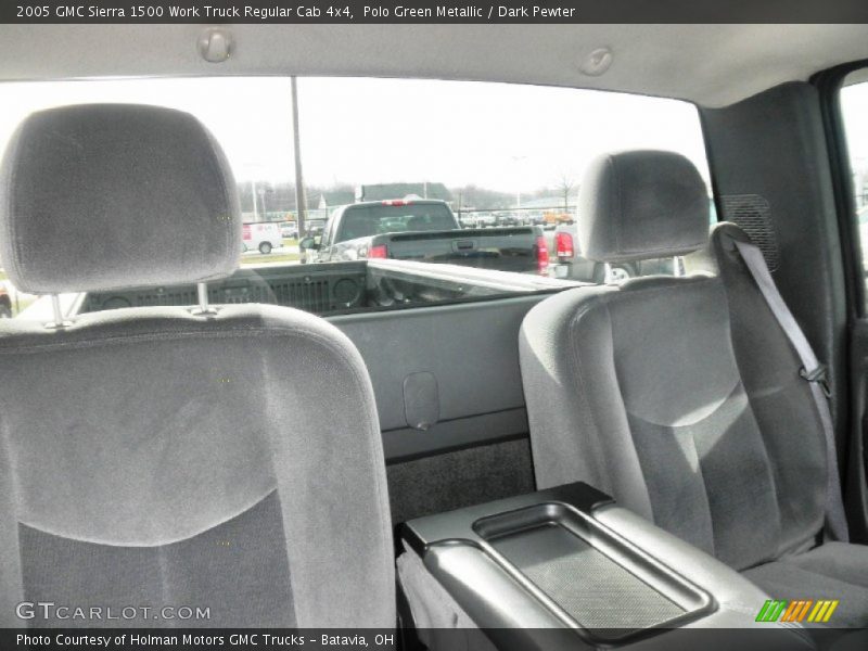 Polo Green Metallic / Dark Pewter 2005 GMC Sierra 1500 Work Truck Regular Cab 4x4