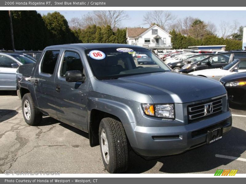 Steel Blue Metallic / Graphite 2006 Honda Ridgeline RT