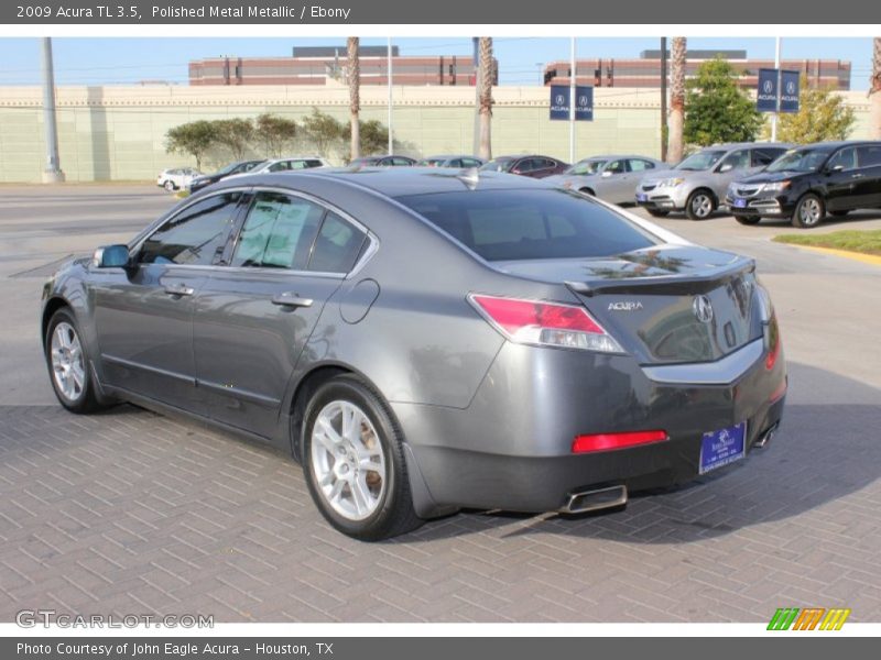 Polished Metal Metallic / Ebony 2009 Acura TL 3.5