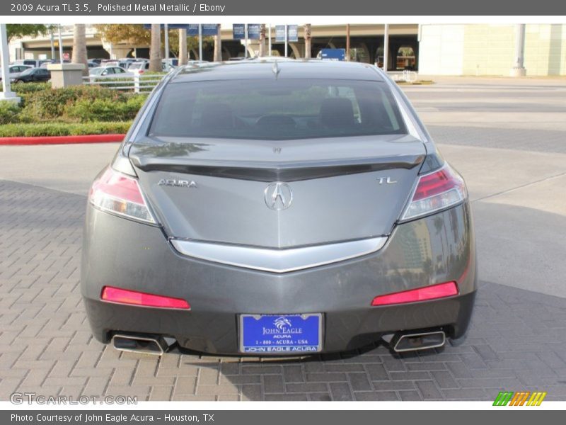 Polished Metal Metallic / Ebony 2009 Acura TL 3.5