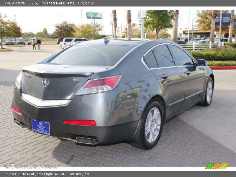 Polished Metal Metallic / Ebony 2009 Acura TL 3.5