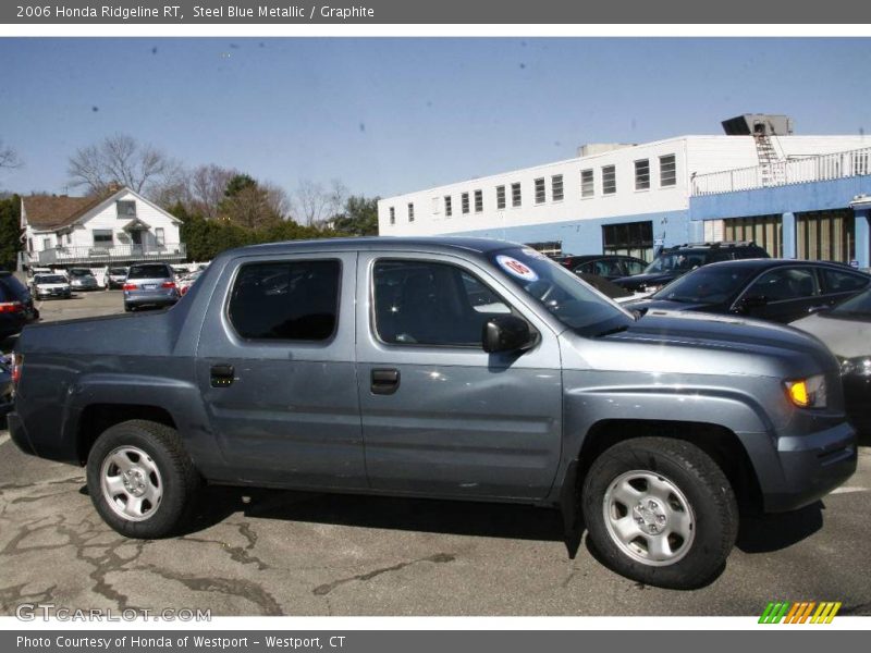 Steel Blue Metallic / Graphite 2006 Honda Ridgeline RT