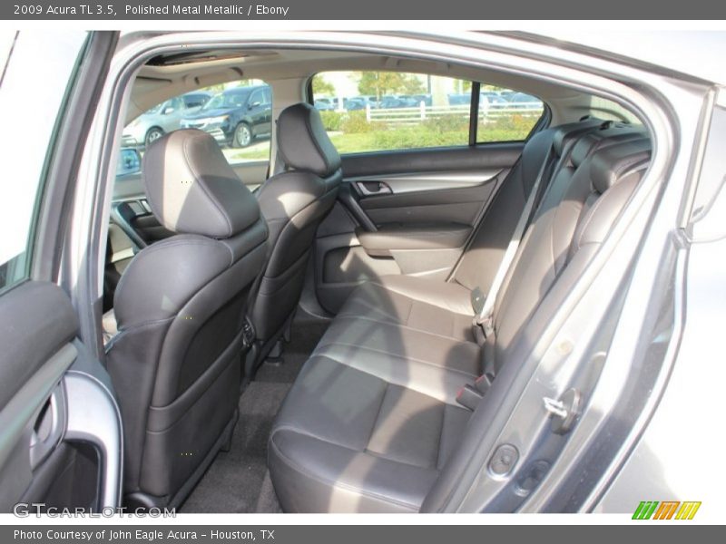 Polished Metal Metallic / Ebony 2009 Acura TL 3.5