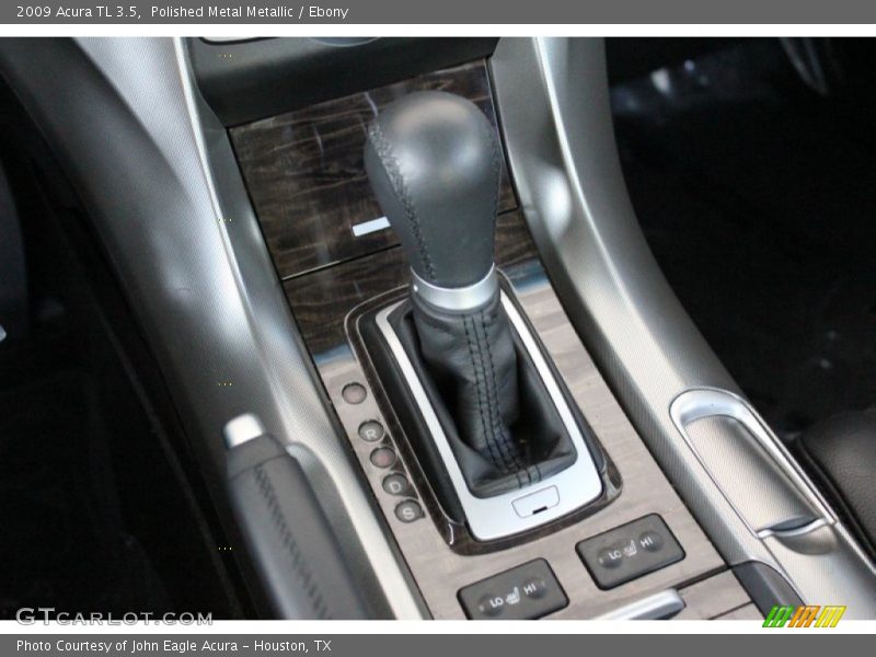 Polished Metal Metallic / Ebony 2009 Acura TL 3.5