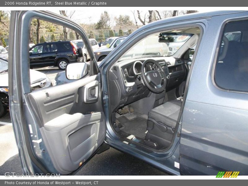 Steel Blue Metallic / Graphite 2006 Honda Ridgeline RT