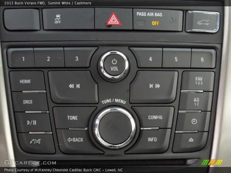 Summit White / Cashmere 2013 Buick Verano FWD