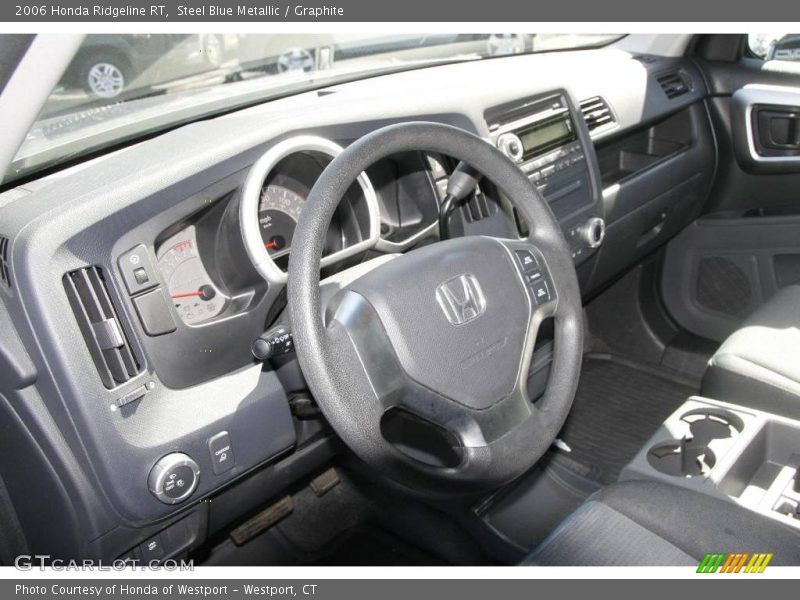 Steel Blue Metallic / Graphite 2006 Honda Ridgeline RT
