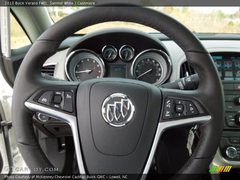 Summit White / Cashmere 2013 Buick Verano FWD