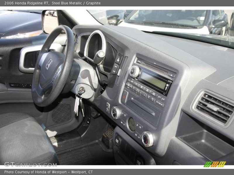 Steel Blue Metallic / Graphite 2006 Honda Ridgeline RT