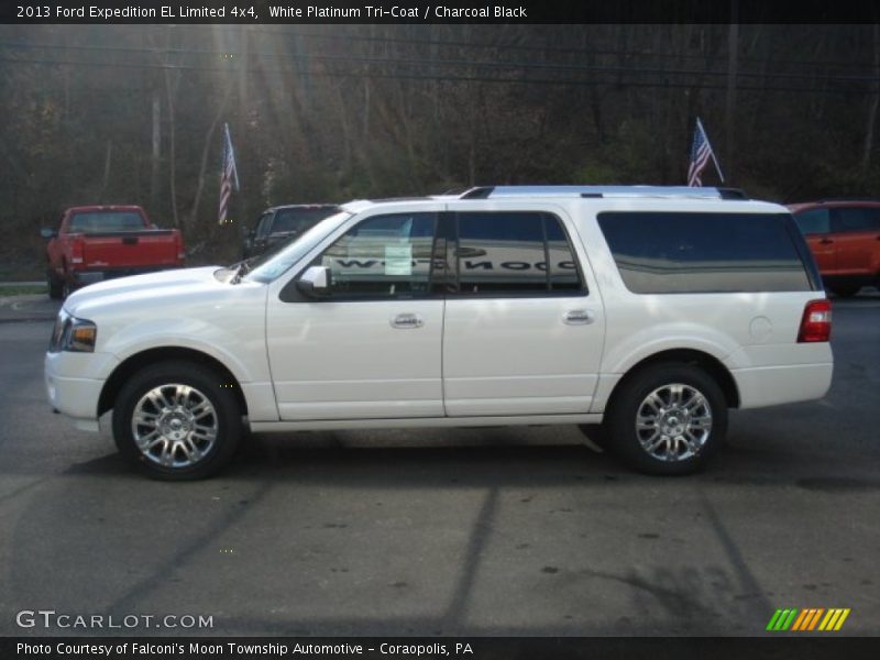  2013 Expedition EL Limited 4x4 White Platinum Tri-Coat