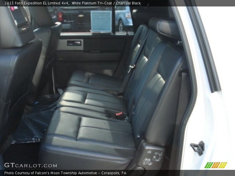 White Platinum Tri-Coat / Charcoal Black 2013 Ford Expedition EL Limited 4x4