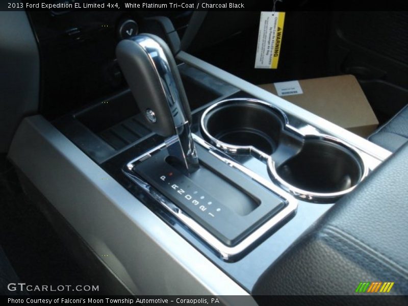 White Platinum Tri-Coat / Charcoal Black 2013 Ford Expedition EL Limited 4x4