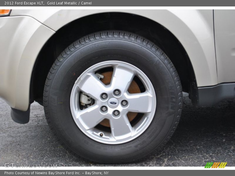 Gold Leaf Metallic / Camel 2012 Ford Escape XLT
