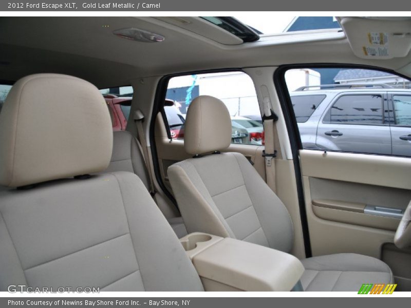 Gold Leaf Metallic / Camel 2012 Ford Escape XLT