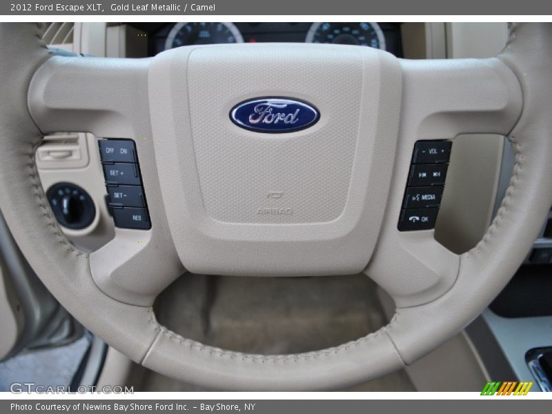 Gold Leaf Metallic / Camel 2012 Ford Escape XLT