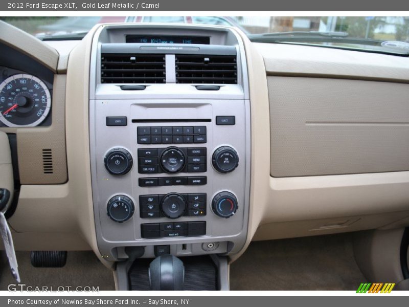 Gold Leaf Metallic / Camel 2012 Ford Escape XLT