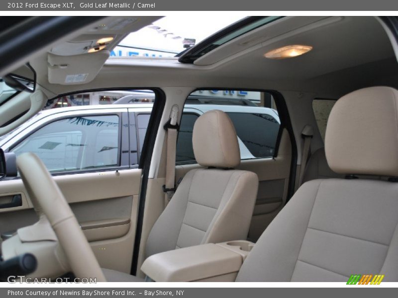 Gold Leaf Metallic / Camel 2012 Ford Escape XLT