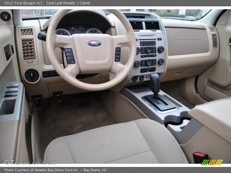 Gold Leaf Metallic / Camel 2012 Ford Escape XLT