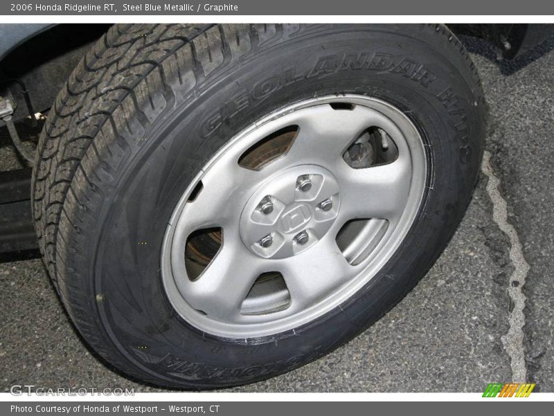 Steel Blue Metallic / Graphite 2006 Honda Ridgeline RT